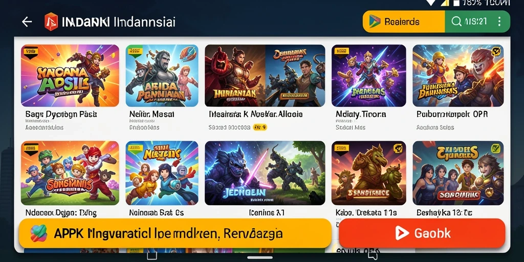 Tampilan antarmuka utama permainan 55FIVE yang menarik.