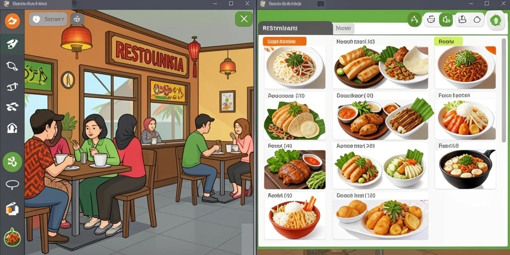 Tampilan antarmuka pengguna yang bersih dan intuitif.