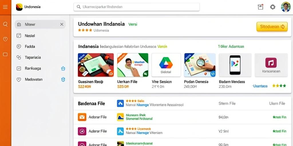 Tampilan utama dengan karakter yang menawan.