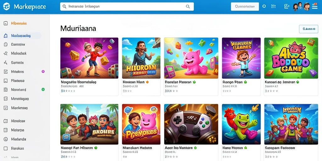 Tampilan antarmuka yang menarik dan user-friendly.