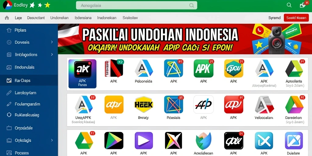 Screenshot tampilan awal yang menarik.