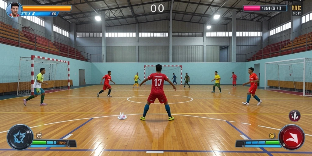 Tangkapan layar dari gameplay yang menarik.