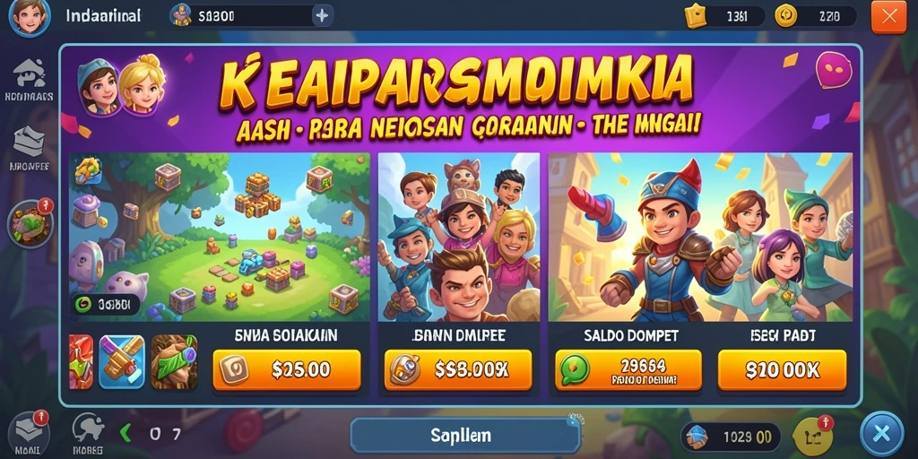 Tampilan antarmuka yang modern dan menarik.