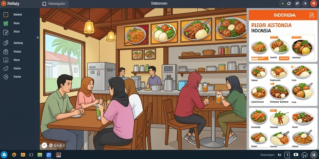 Tampilan antarmuka yang user-friendly dan menarik.