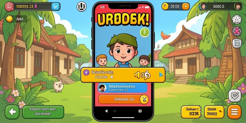 Tampilan awal ULARTOTO yang menarik.