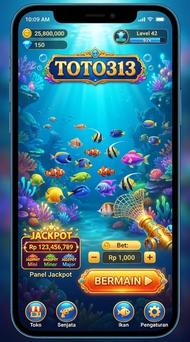Pratinjau antarmuka toto313 — aplikasi APK resmi Android v1.4.8